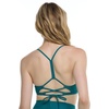 image:imageBody Glove Womens Standard Smoothies Ruth Solid Fixed Triangle Bikini Top with Adjustable Tie Back Detail BlackKingfisher