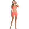 image:imageBody Glove Womens Standard Smoothies Ruth Solid Fixed Triangle Bikini Top with Adjustable Tie Back Detail BlackSunset