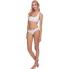 image:imageBody Glove Womens Standard Smoothies Sasha Solid Strappy Back Scoop Bikini Top SwimsuitSmoothies Snow