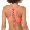 image:imageBody Glove Womens Standard Smoothies Sasha Solid Strappy Back Scoop Bikini Top SwimsuitSmoothies Splendid