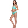 image:imageBody Glove Womens Standard Vivienne VWire Fixed Triangle Bikini Top SwimsuitSea Mist