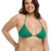 image:imageBody Glove Womens DITA Slider Triangle Bikini Top SwimsuitNifty Emerald Rib