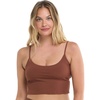 image:imageBody Glove Womens Norah Crop Bikini Top SwimsuitBrown Ibiza Rib