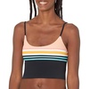 image:imageBody Glove Womens Norah Crop Bikini Top SwimsuitCoral Reef Stripe