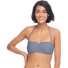 image:imageBody Glove Womens Smoothies Crystal Solid Molded Cup Bandeau Bikini Top SwimsuitSmoothie Storm