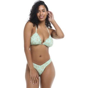 image:imageBody Glove Womens DITA Slider Triangle Bikini Top SwimsuitSalt Cay Reversible