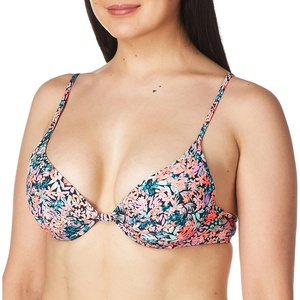 image:imageBody Glove Womens Greta Molded Cup Push Up Underwire Bikini Top SwimsuitAmy Floral