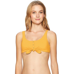 image:imageBody Glove Womens Kate Crop Bikini Top Swimsuit with Front TieSundream