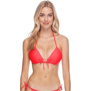 image:imageBody Glove Womens Smoothies Baby Love Solid Molded Cup Push Up Triangle Bikini Top SwimsuitDiva