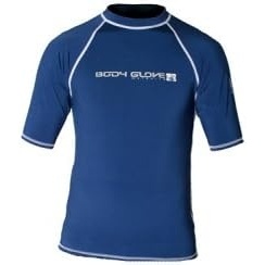 image:imageBody Glove Basic Deluxe Juniors Short Sleeve Lycra Rashguard ShirtNavy