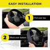 image:imageBody Glove 221975059 Smoothie Steering Wheel Cover Easy Installation Hyperflex Core Technology Fits Most Vehicles
