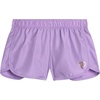 image:imageBody Glove Girls Athletic Shorts  4 Pack Gym Dolphin Shorts Running Volleyball Short for Girls  Size Up for Better FitBlackAquaGreenPurple Solid