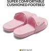 image:imageBody Glove Kids Slides with Adjustable Strap for Boys and Girls Indoor and Outdoor Cushioned SlipOn SandalsPink