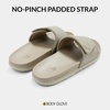image:imageBody Glove Mens Slides Cushioned Slideon Sandal Slippers with Padded Adjustable StrapSand Dune