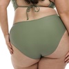 image:imageBody Glove Retro Plus Size High Waist Bikini Bottom Swimsuit Available in Sizes 1X2X3X Cactus