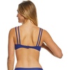 image:imageBody Glove Smoothies Midnight Ivy High Neck Strappy Bikini Top XLargeMidnight BlueNavy
