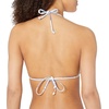 image:imageBody Glove Womens DITA Triangle Slider Bikini Top SwimsuitDenim City Palm Print