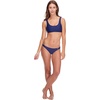 image:imageBody Glove Womens Gwen Back to Front Bikini Top SwimsuitSmoothies Midnight