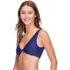 image:imageBody Glove Womens Gwen Back to Front Bikini Top SwimsuitSmoothies Midnight