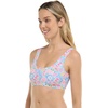 image:imageBody Glove Womens Lovia Crop Bikini Top SwimsuitDaydream Reversible Floral