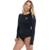 image:imageBody Glove Womens Modern Quick Dry Sleeveless Rash Guard Top Hipster SwimwearSmoothies Black