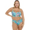 image:imageBody Glove Womens Retro High Waist Bikini Bottom SwimsuitBikini BottomsMacabu Leaf Print