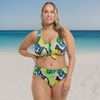 image:imageBody Glove Womens Retro High Waist Bikini Bottom SwimsuitBikini BottomsManoa Falls Leaf Print