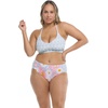 image:imageBody Glove Womens Retro High Waist Bikini Bottom SwimsuitBikini BottomsWayta Denim Floral