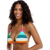 image:imageBody Glove Womens Shanaya Slider Triangle Bikini Top SwimsuitBikini TopFree Flow Stripe