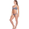 image:imageBody Glove Womens Smoothies Iris Solid Tie Side Bikini Bottom SwimsuitSmoothies Storm