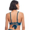 image:imageBody Glove Womens Smoothies Orla Solid Hidden Uw Bikini Top Swimsuit with Crossover NecklineSmoothie Prussian
