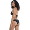 image:imageBody Glove Womens Smoothies Rosalia Solid Low Rise Bikini Bottom SwimsuitBlack
