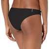 image:imageBody Glove Womens Smoothies Rosalia Solid Low Rise Bikini Bottom SwimsuitBlack