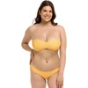 image:imageBody Glove Womens Smoothies Rosalia Solid Low Rise Bikini Bottom SwimsuitCanary