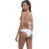 image:imageBody Glove Womens Smoothies Rosalia Solid Low Rise Bikini Bottom SwimsuitSnow