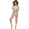 image:imageBody Glove Womens Smoothies Tie Side Solid Fuller Coverage Bikini Bottom SwimsuitBikini BottomsSmoothie Sea Mist