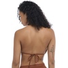 image:imageBody Glove Womens Standard DITA Triangle Slider Bikini Top SwimsuitBrown Ibiza Rib