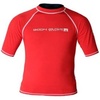 image:imageBody Glove Basic Deluxe Juniors Short Sleeve Lycra Rashguard ShirtRed