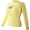 image:imageBody Glove Wetsuit Co Womens Basic Fitted Long Arm RashguardButter