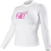 image:imageBody Glove Wetsuit Co Womens Basic Fitted Long Arm RashguardWhite