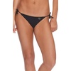 image:imageBody Glove Womens Smoothies Iris Solid Tie Side Bikini Bottom SwimsuitSmoothies Black