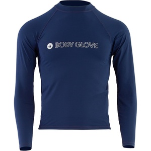 image:imageBody Glove Mens Rash Guard  UPF 50 Quick Dry Fitted Long Sleeve Swim Shirt SXXLNavy