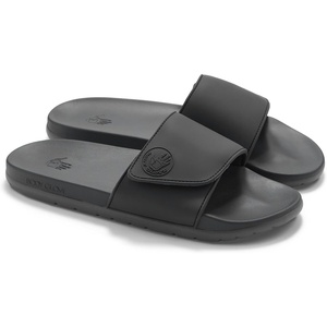 image:imageBody Glove Mens Slides Cushioned Slideon Sandal Slippers with Padded Adjustable StrapSlate