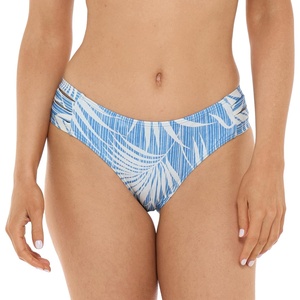 image:imageBody Glove Womens Nuevo Contempo Full Coverage Bikini Bottom SwimsuitDenim Palm