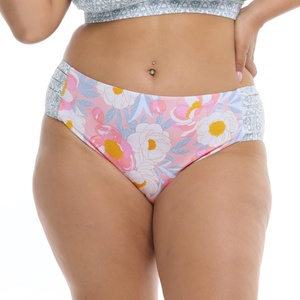 image:imageBody Glove Womens Retro High Waist Bikini Bottom SwimsuitBikini BottomsWayta Denim Floral