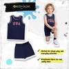 image:imageBody Glove Clothes Boys Americana 2 Pc Short Set Sizes 4 56 78  Patriotic Tee and Shorts Outfit for KidsBlue