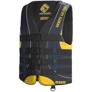 image:imageBody Glove Mens USCG Approved Nylon Competition VestBlackNavyYellow