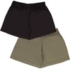 image:imageBody Glove Clothes Boys 2 Pack Active Mesh Shorts  Lightweight Breathable Athletic Shorts for Kids Sizes 2T18Green  Dark Black