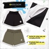 image:imageBody Glove Clothes Boys 2 Pack Active Mesh Shorts  Lightweight Breathable Athletic Shorts for Kids Sizes 2T18Green  Dark Black