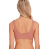 image:imageBody Glove Womens Kate Crop Bikini Top Swimsuit with Front TieIbiza Ribbed Bronze